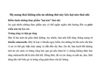 những thực phẩm “hại não” thai nhi