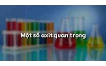 Hướng dẫn Giải bài tập SGK Hóa lớp 9: Một số axit quan trọng