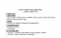 TIẾNG ANH 3 BẠN BAO NHIÊU TUỔI ? HOW OLD ARE YOU - Lesson 4