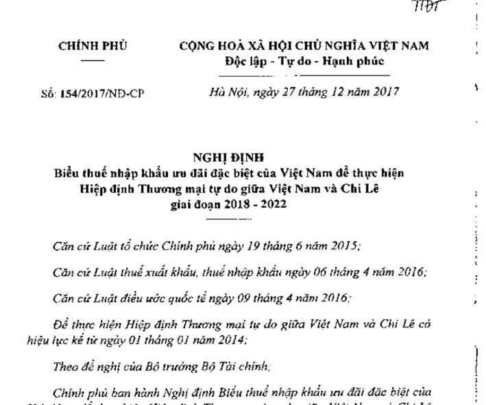 Nghị định 154/2017/NĐ-CP