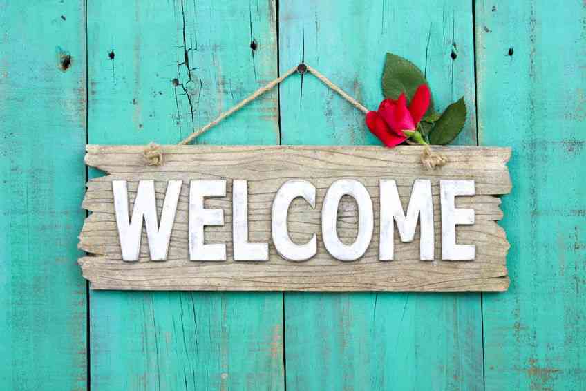 Phân biệt Welcome, Welcomed