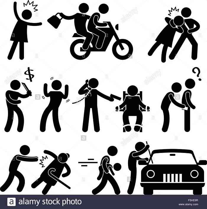 Thief, robber or burglar
