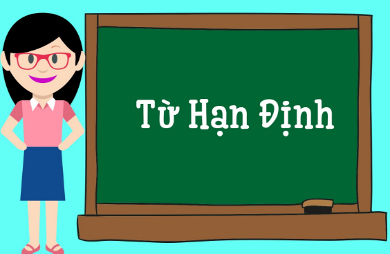 Từ hạn định trong tiếng anh
