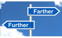 Farther or Further