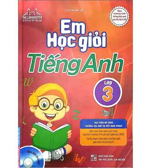 Sách em học giỏi tiếng Anh lớp 3 - tập 1